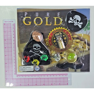 Vintage Vending Display Board Pure Pretend Gold 0570